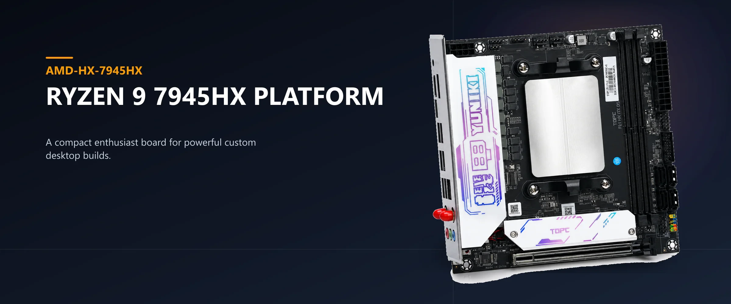 0802 AMD-HX 7945HX Motherboard Description hero