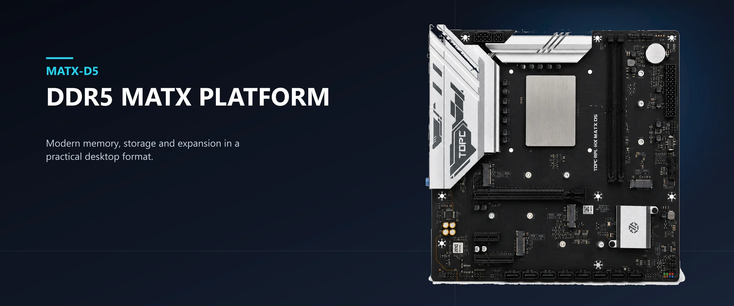 0802 MATX-D5 Motherboard Description hero